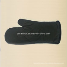 Heat Resisted Flame Retarded Outdoor Cotton BBQ Glove/ Oven Mitts